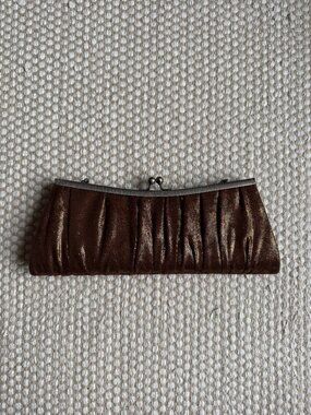 Vintage | Coin Purse Bronze Clasp Clutch Kiss Lock Retro Mini Bag